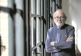 Reyes Mate, en la Residencia de Estudiantes, donde tuvo lugar la entrevista.