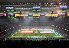 El NFL Madrid Game 2025, en imágenes