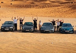 La ruta se adentró en el auténtico Marruecos