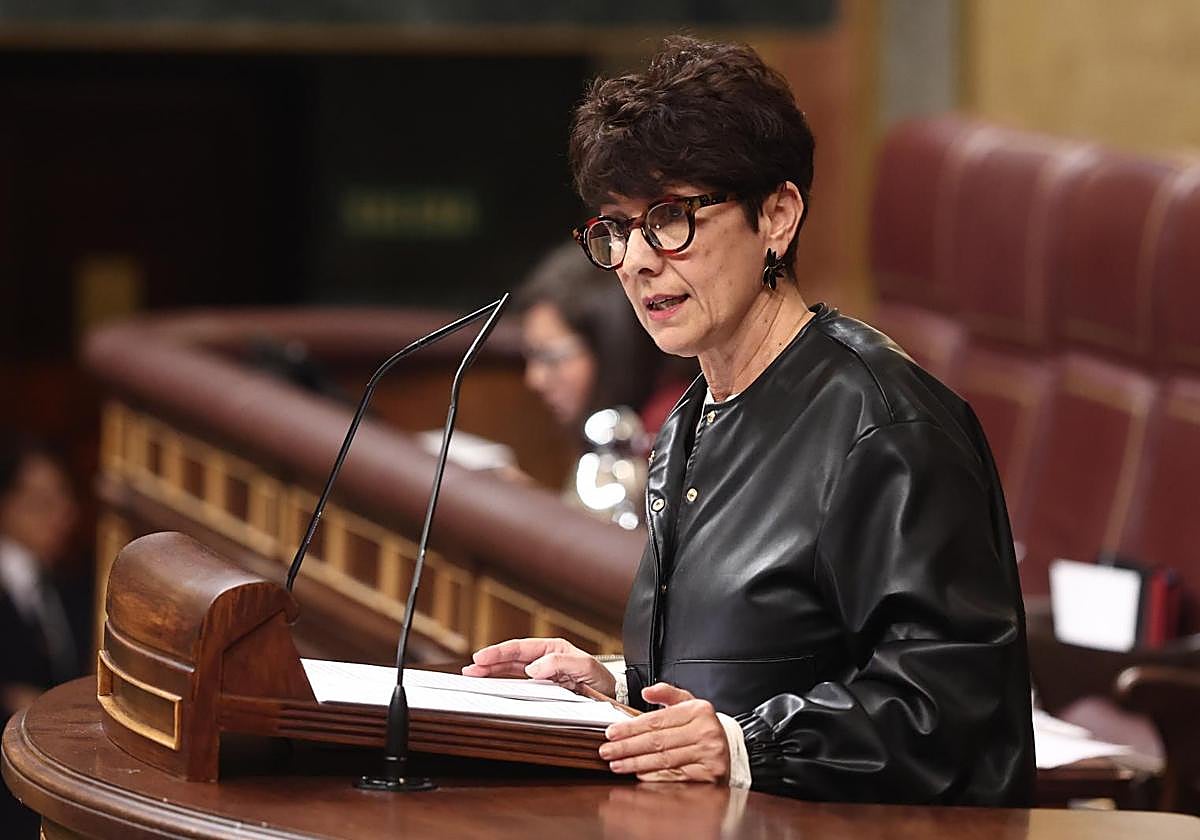La portavoz del PNV en el Congreso, Maribel Vaquero.
