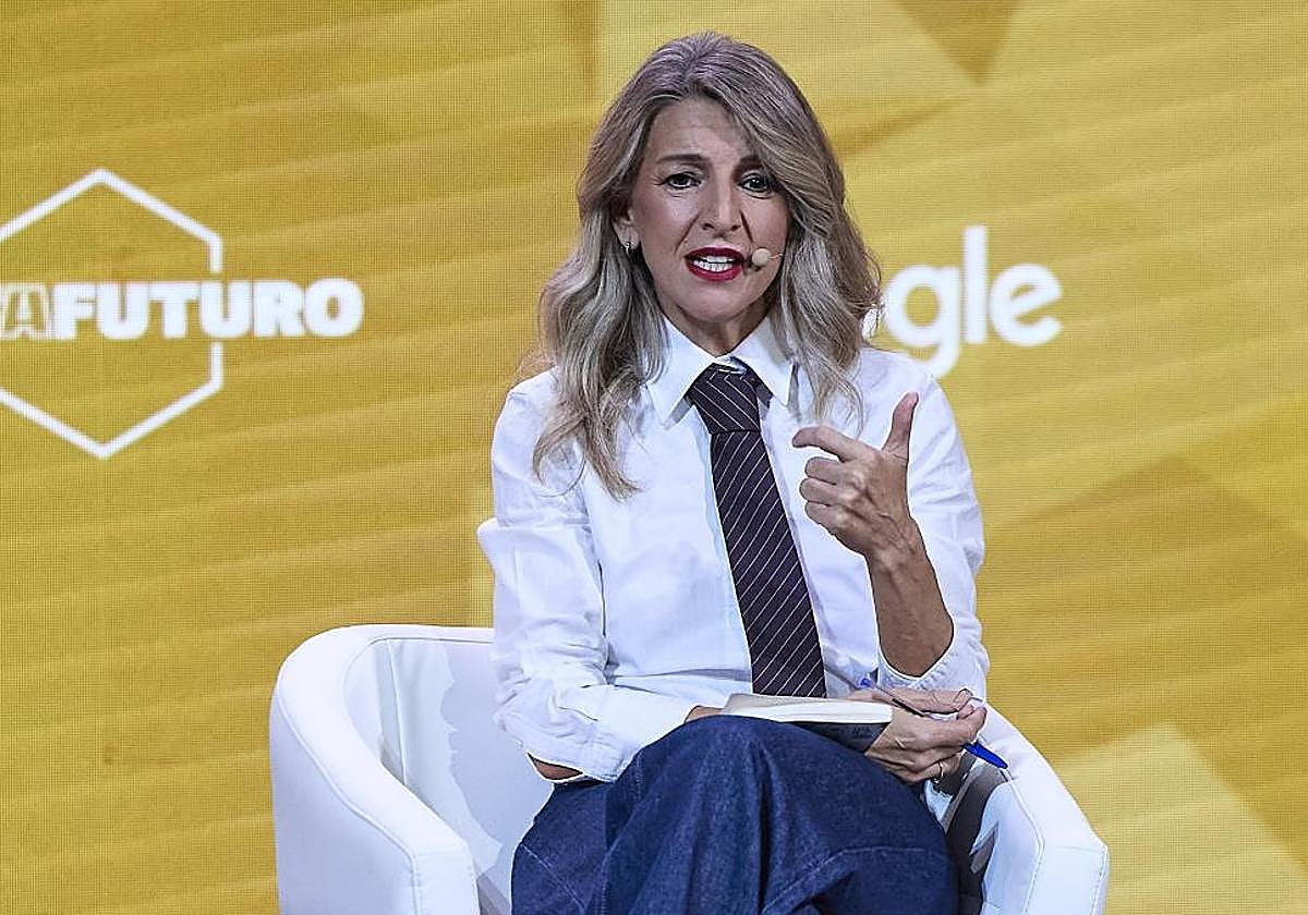 La vicepresidenta segunda, Yolanda Díaz.