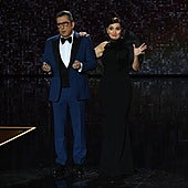 Andreu Buenafuente y Silvia Abril en los Goya 2020.