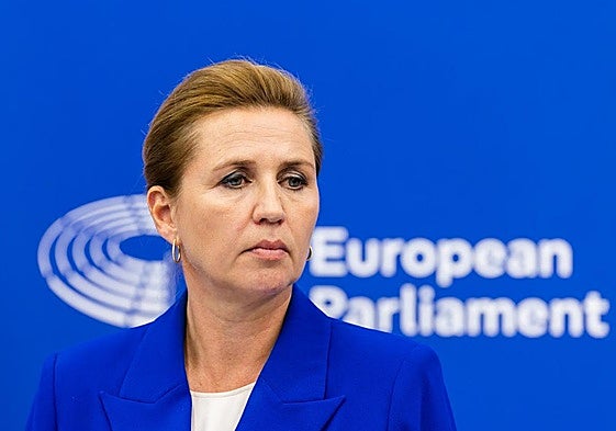 La primera ministra danesa, Mette Frederiksen.