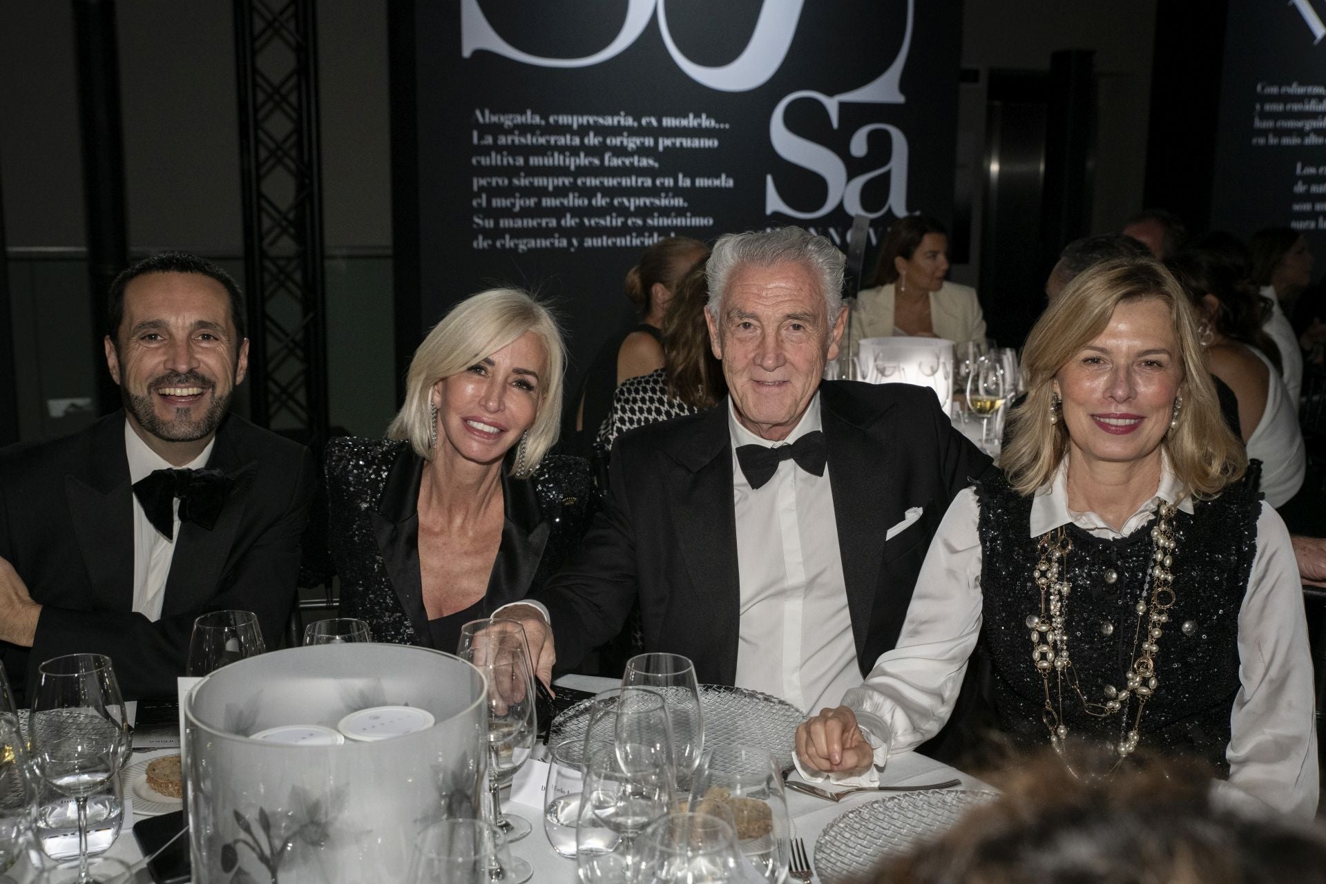 Germán Jiménez, director de Turium; la galerista Ana Porto; Emilio Acevedo, director gerente del Museo Thyssen-Bornemisza, y Mar Cohnen, directora de XL Semanal.