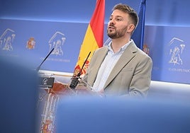 El diputado de Compromís Alberto Ibáñez.