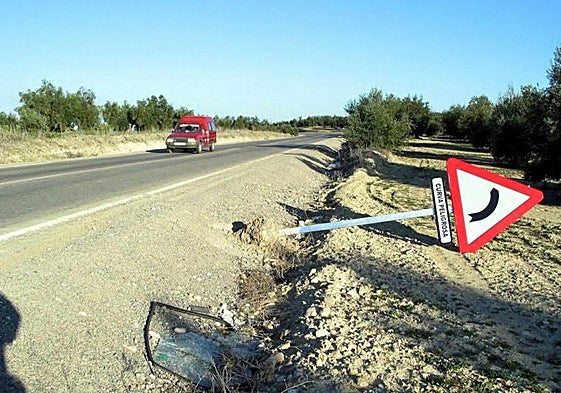 El mal estado de las carreteras puede provocar accidentes