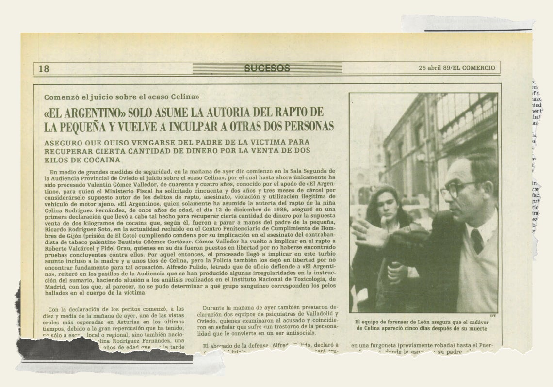 Crónica sobre el suceso publicada en el periódico 'El Comercio'