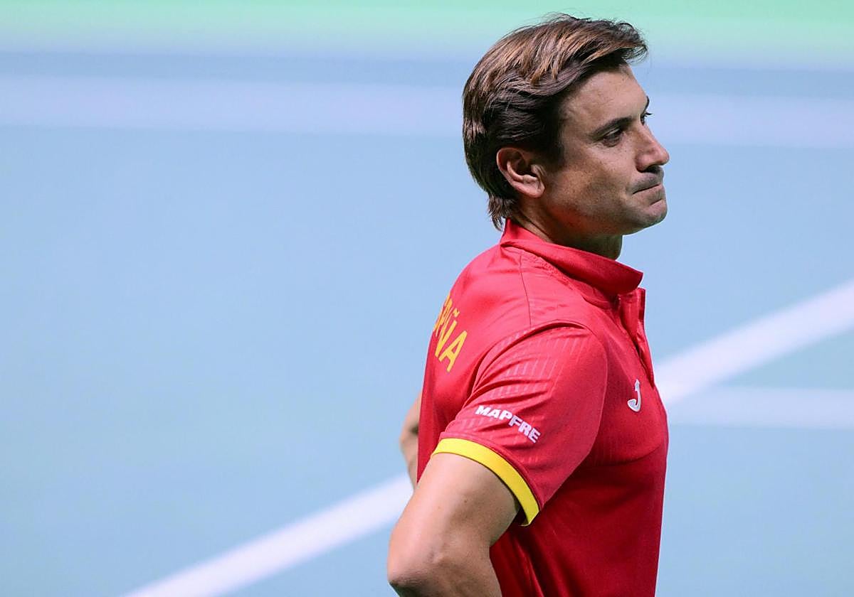 David Ferrer, after the final.
