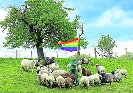 Stüke cuida a más de una treintena de ovejas en su granja de Löhne.