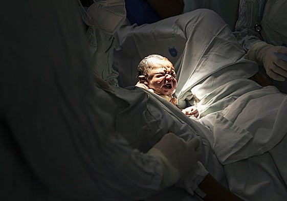 Bebé recién nacido.