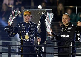 Resultado de ensueño para Verstappen: victoria en Las Vegas y descalificación de los McLaren