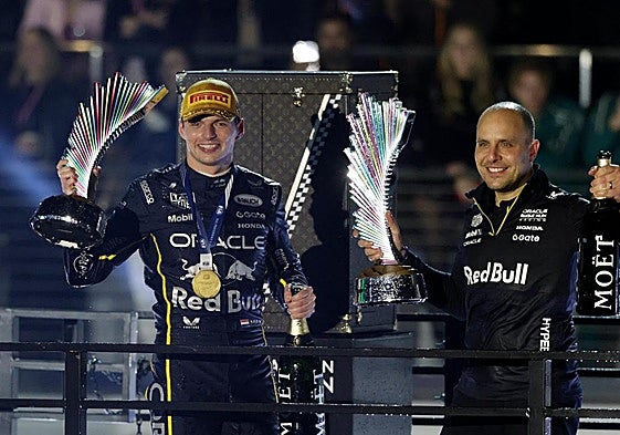 Resultado de ensueño para Verstappen: victoria en Las Vegas y descalificación de los McLaren