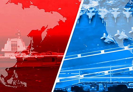 China y Estados Unidos se enfrentan por el portaaviones más poderoso