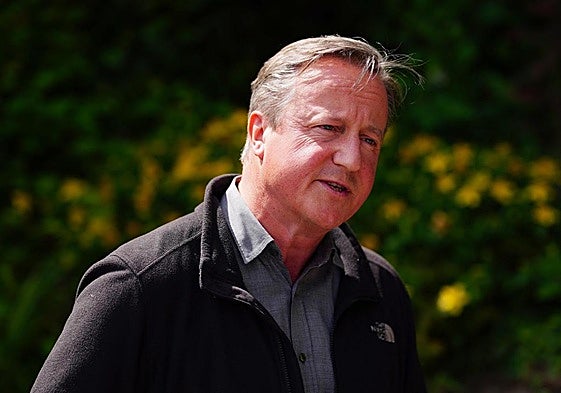 El exprimer ministro británico David Cameron, en una imagen de archivo.