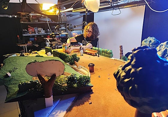 'Making off' del cortometraje.