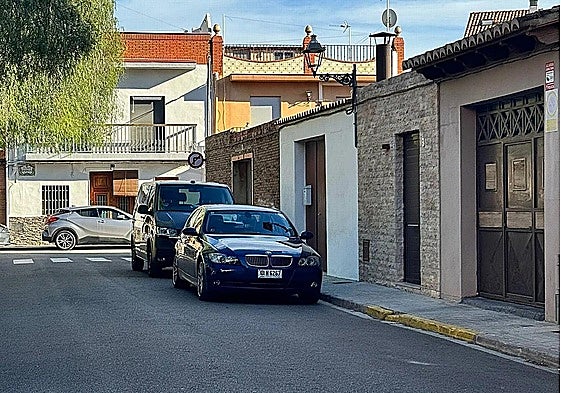 La calle de Vinalesa donde se produjo la agresión.