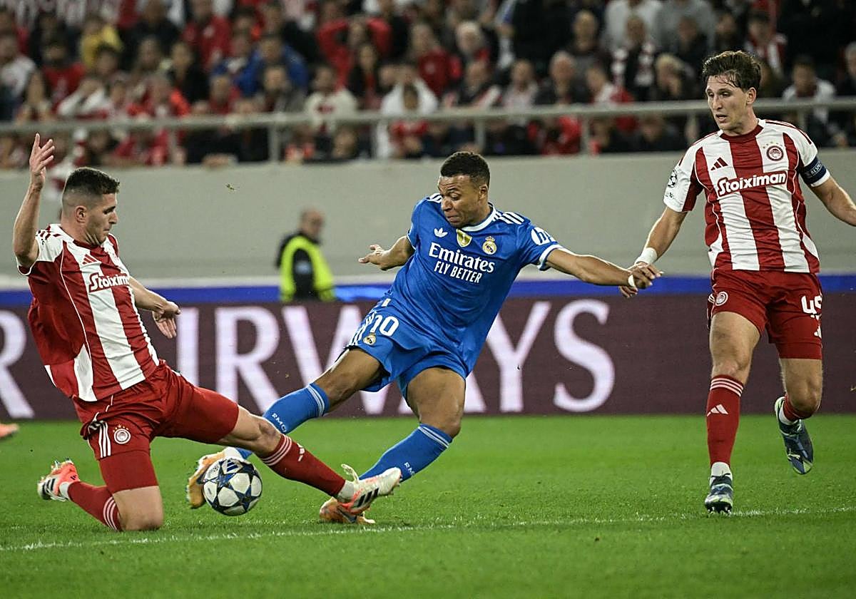 Así hemos narrado la sufrida victoria del Real Madrid ante Olympiacos