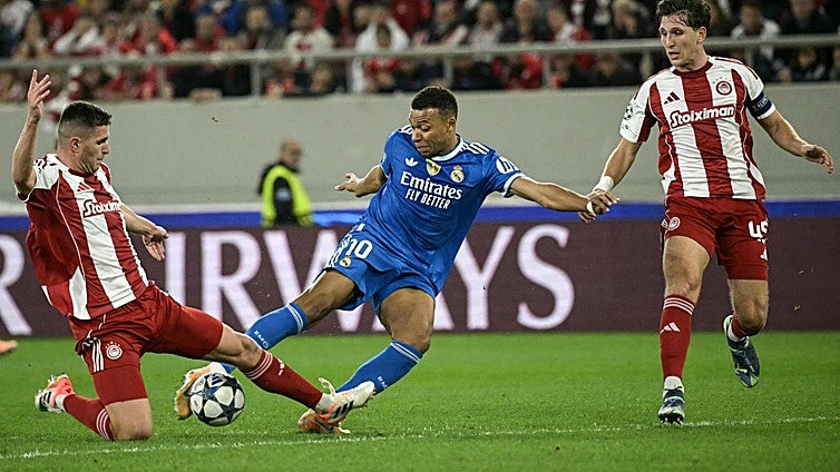 Así hemos narrado la sufrida victoria del Real Madrid ante Olympiacos