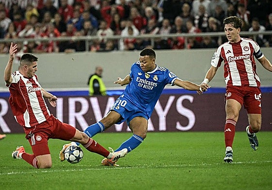 Así hemos narrado la sufrida victoria del Real Madrid ante Olympiacos