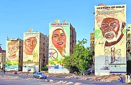 En Egipto hay fachadas que te miran