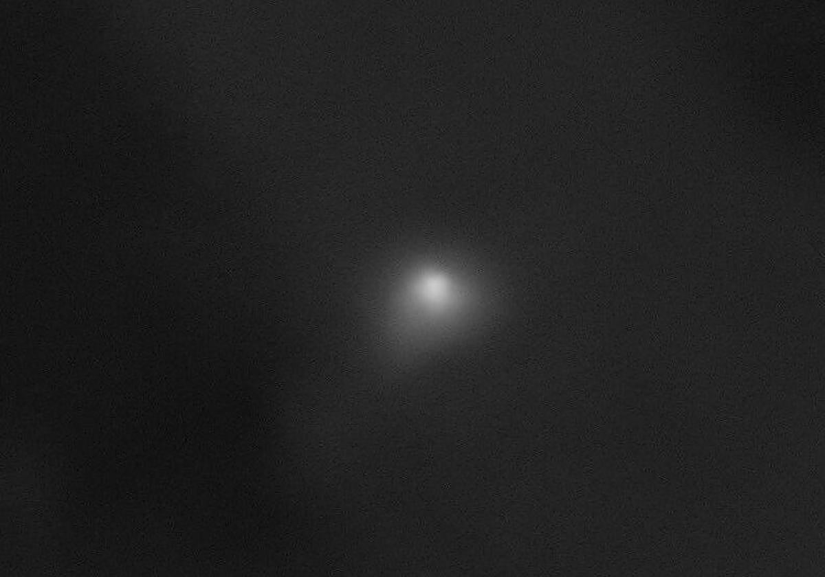 Imagen del cometa.