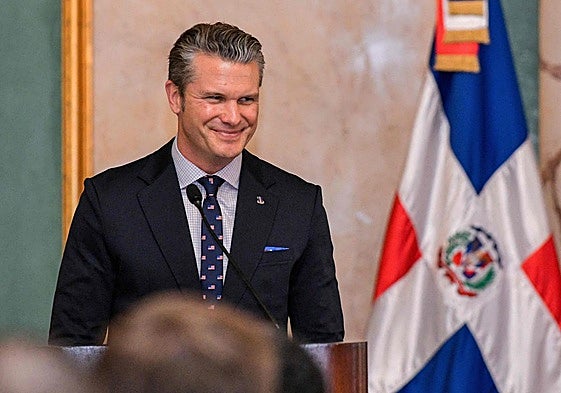 Pete Hegseth, secretario de Defensa del EE UU.