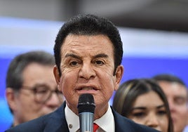 Juan Orlando Hernández, expresidente de Honduras.