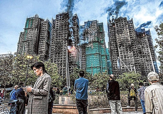 Así se desarrolló la masacre del incendio de Hong Kong