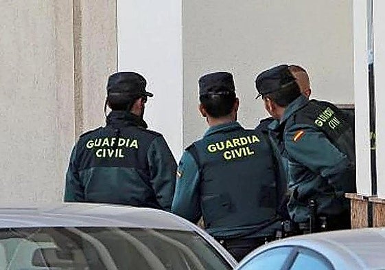 Guardia Civil en Málaga.