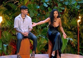 Álvaro y Mayeli, en 'La isla de las tentaciones'.