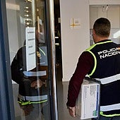 Registro policial efectuado el pasado miércoles.