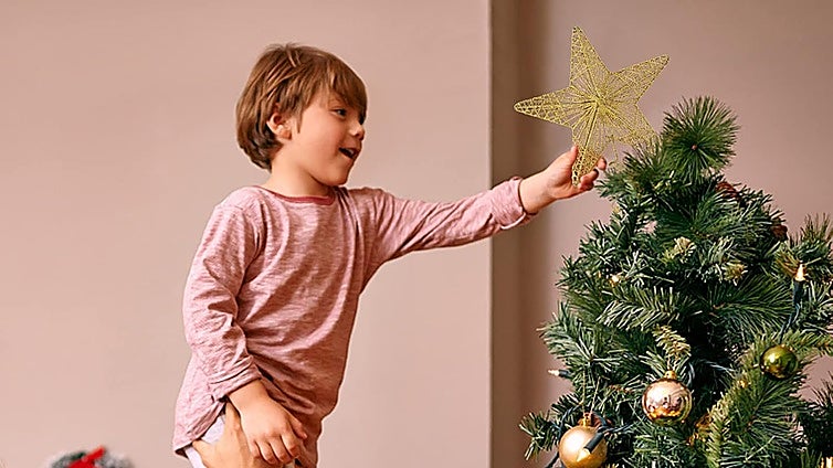 Estas estrellas para árbol de Navidad son perfectas para decorar tu hogar