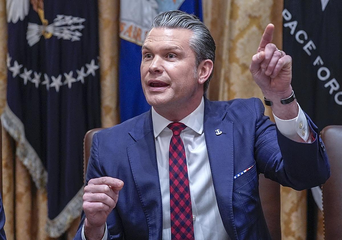 Pete Hegseth, secretario de Defensa de Estados Unidos.