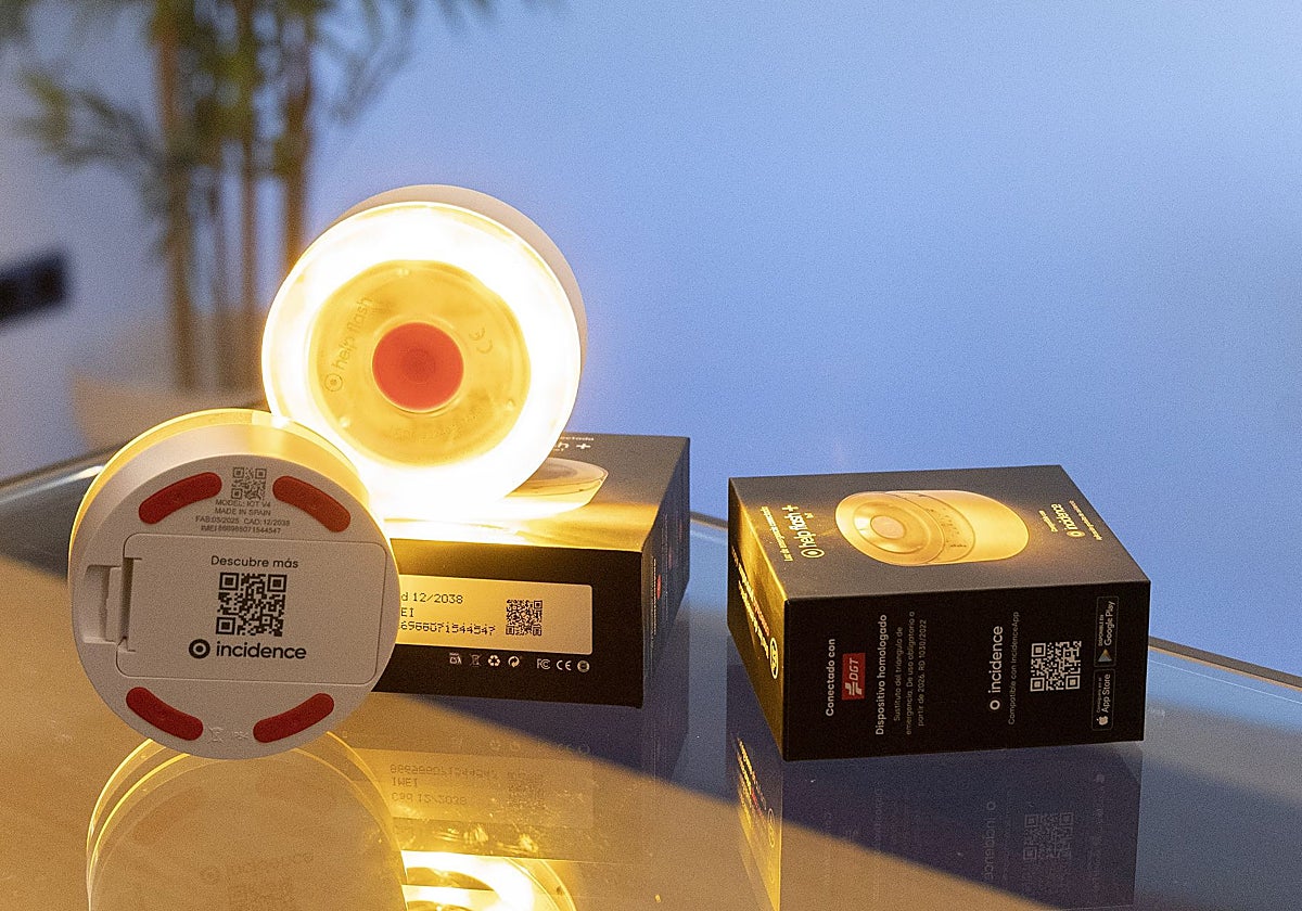 Nuevas balizas conectadas, obligatorias desde enero de 2026