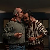 Luis Tosar y Jesús Carroza, en un fotograma de 'Golpes'.