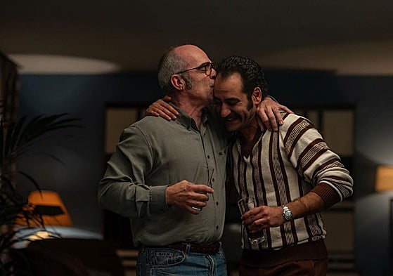 Luis Tosar y Jesús Carroza, en un fotograma de 'Golpes'.