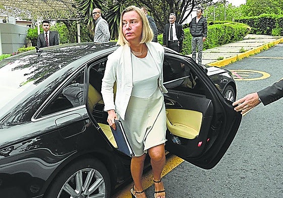 La rectora del Colegio de Europa, Federica Mogherini, en una foto de archivo.