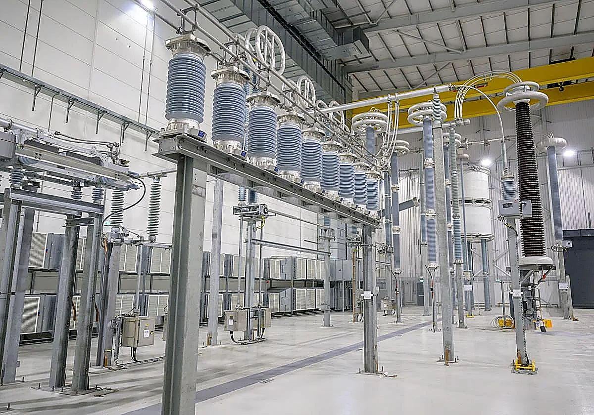 Estación convertidora de Hunterston.