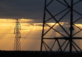 Tendidos eléctricos.