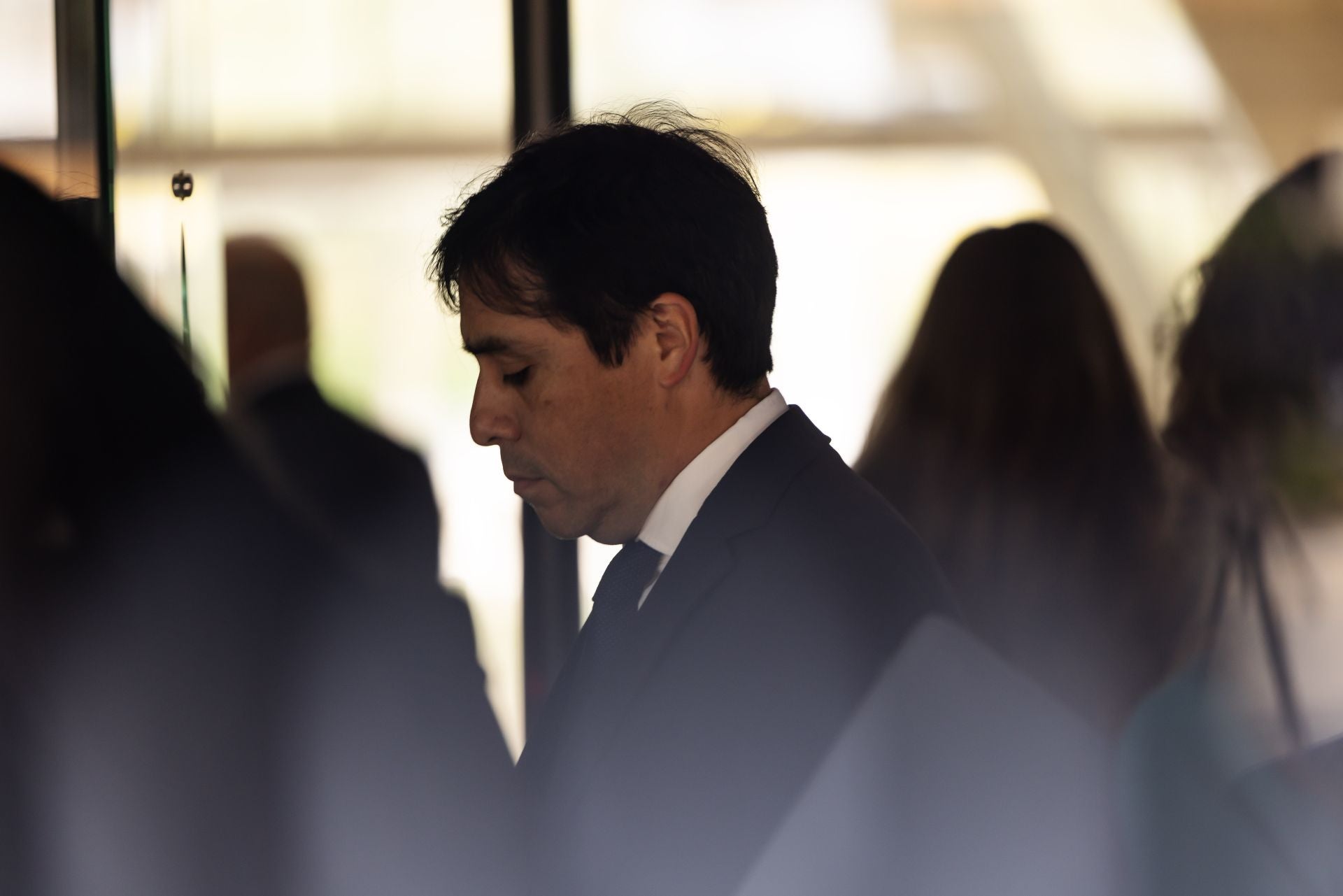 El médico Salvador Plasencia. en la Corte de Los Ángeles antes de escuchar su condena por la muerte de Matthew Perry.