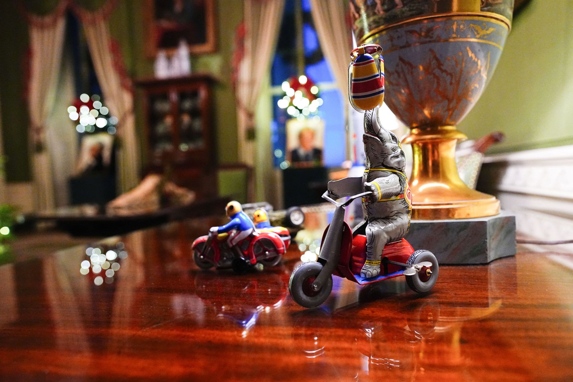 Los Trump ya celebran la Navidad en la Casa Blanca