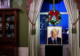 Los Trump ya celebran la Navidad en la Casa Blanca