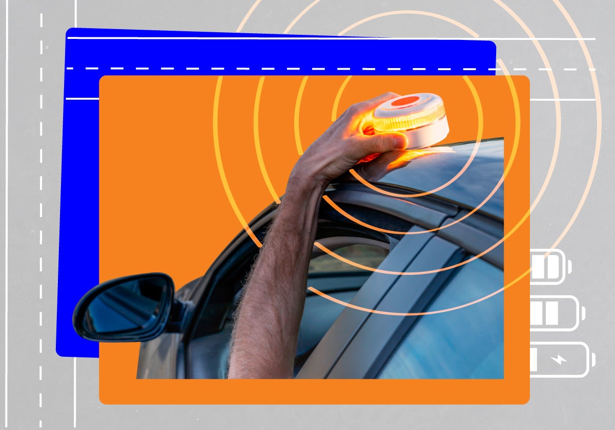 Así funciona la baliza V-16: no rastrea, no avisa al 112 y se ve a 1 kilómetro