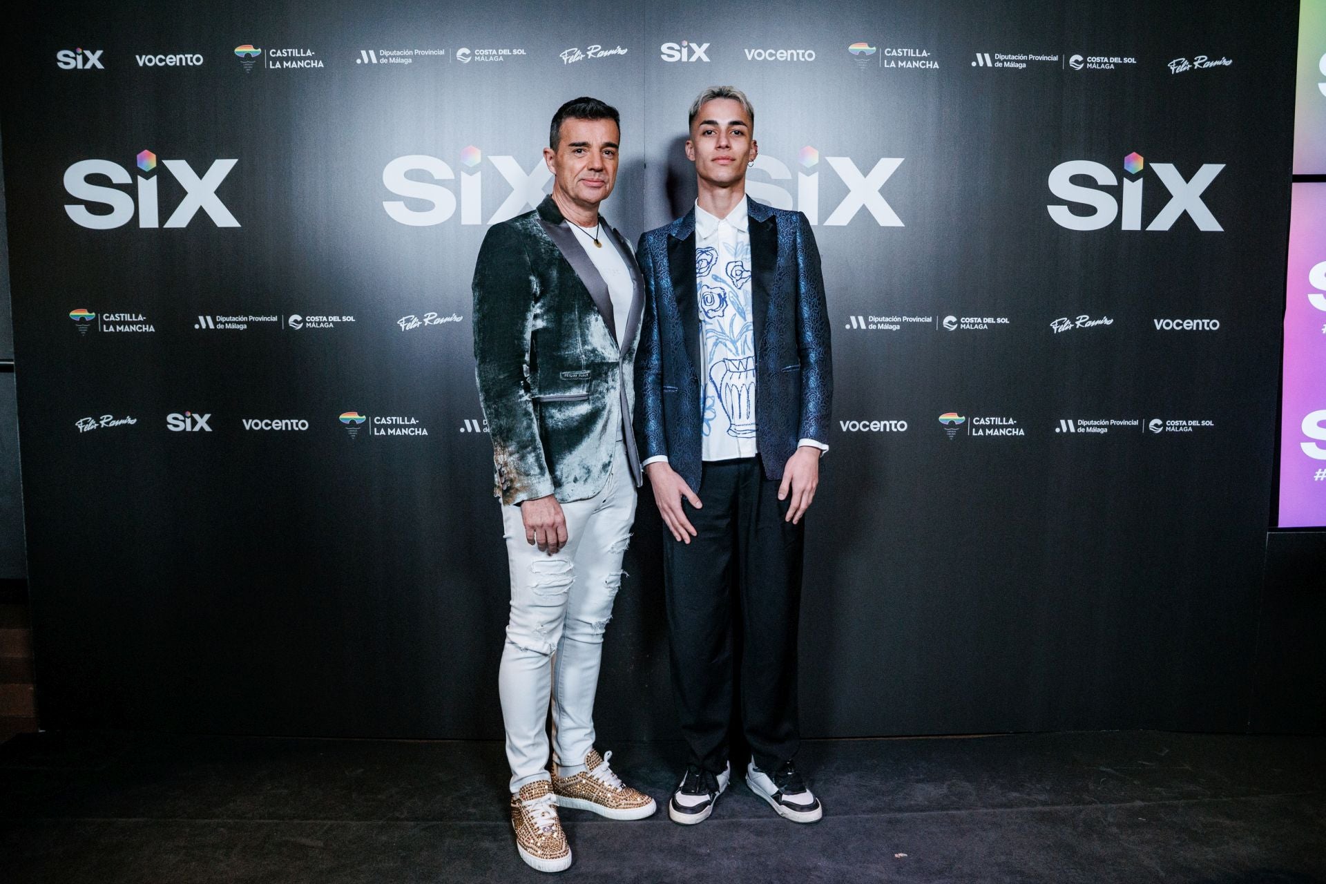 Frans Reina, presidente de Shiseido; y Colin Humeidan