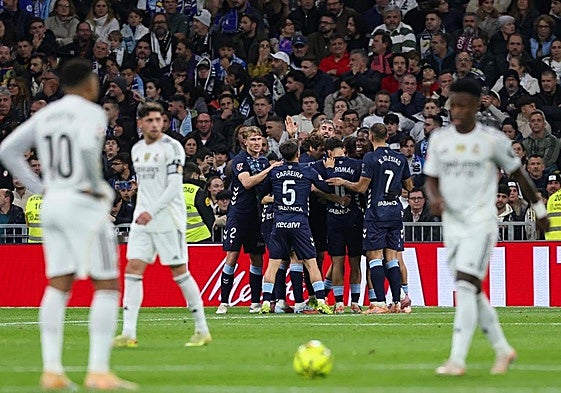 El Celta asalta el Bernabéu y deja tocado al Madrid