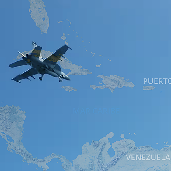 Así puede acabar la flota de Trump con el ejército de Maduro