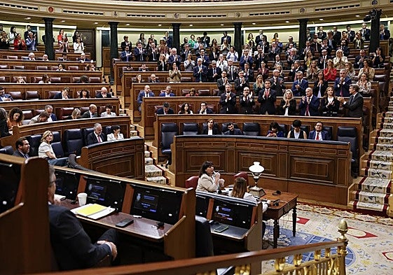 Imagen del Congreso durante una sesión de control al Gobierno.