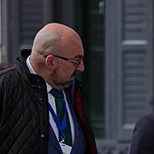 Koldo García y José Luis Ábalos en el Congreso.