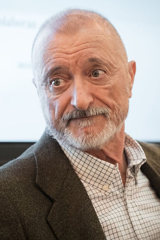 Atrturo Pérez-Reverte.