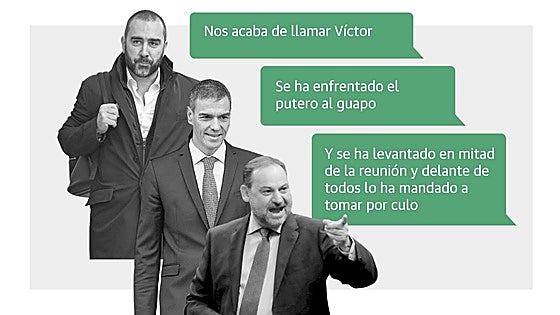 «El putero se ha enfrentado al guapo»: el choque de Ábalos con Sánchez por su cese